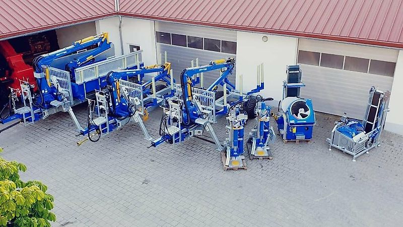 Binderberger H20 eco EZ mit Stammheber Holzspalter Spalter