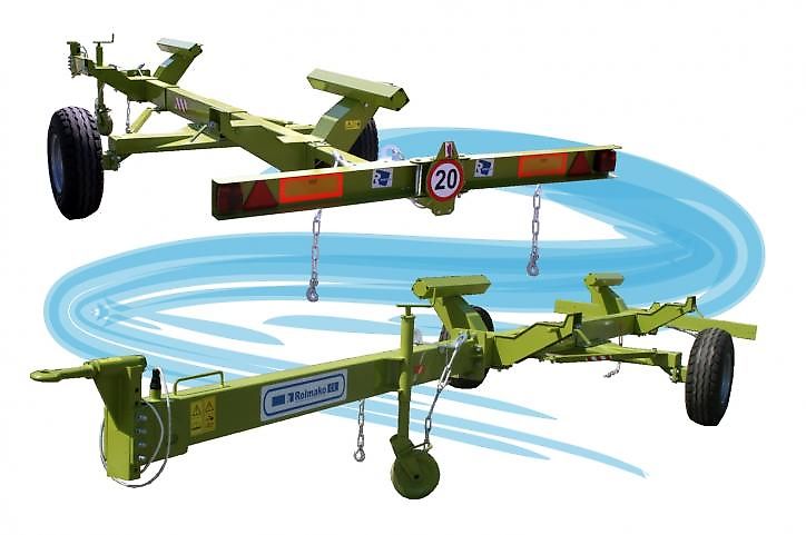 Rolmako Schneidwerktransportwagen - einachsig