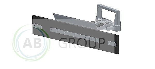 ArkMET hydrauliczny spych do gnoju E100.220, 2,2 m