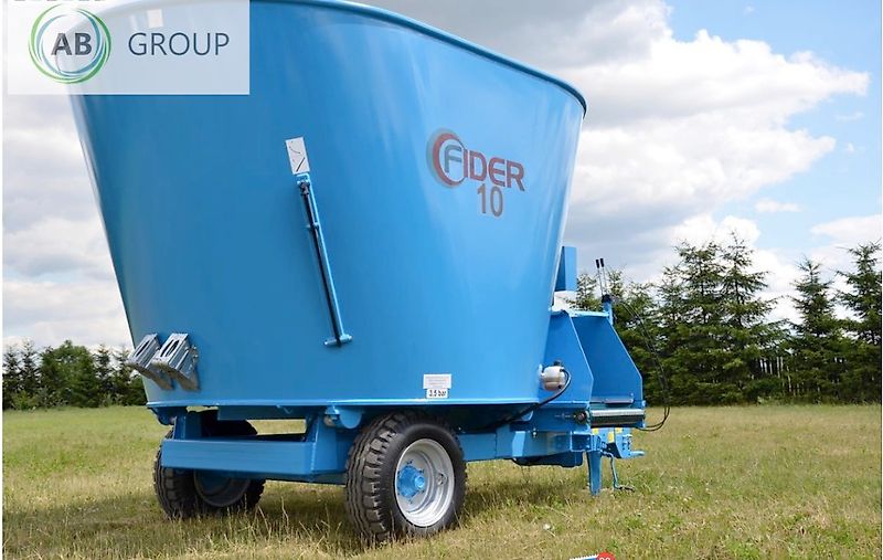 Zamet wóz paszowy Fider 10 m3