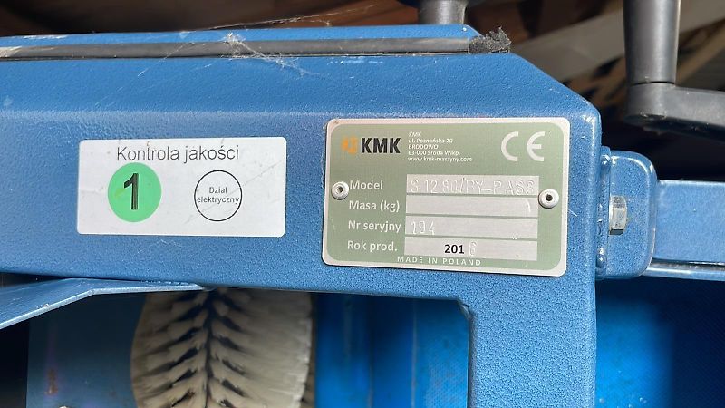 KMK Borstelmachine S1280 + bypass