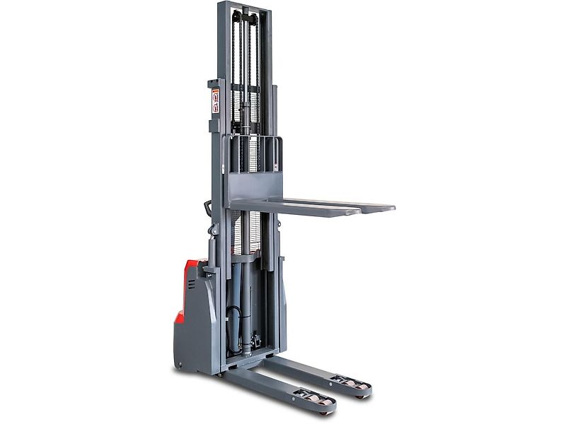 SCHORR Elektro Hochhubwagen DUO 1200KG Tragkraft 2500mm Hubhöhe elektrisch Initialhub Elektrostapler Gabelstapler