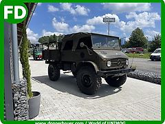 Mercedes-Benz Unimog 404 Cabrio - Doka, Sammlerfahrzeug , Rarität, 5 Sitzplätze , mit Pkw Führerschein