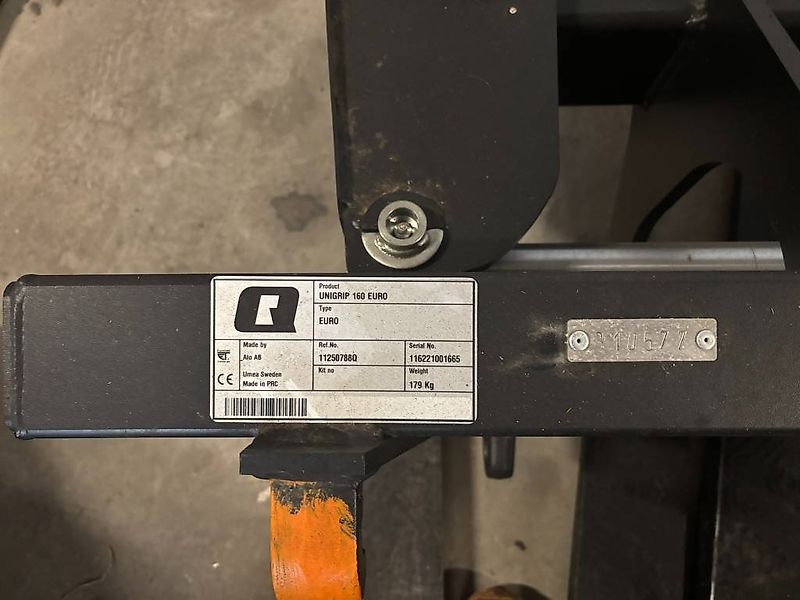 Ålö / Quick Unigrip 160 Euro beslag