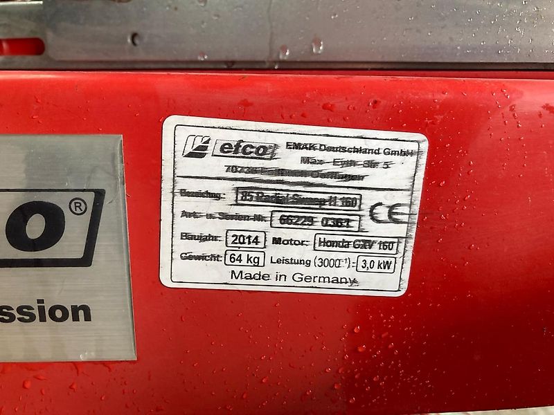 Efco 85 Radial Sweep H160