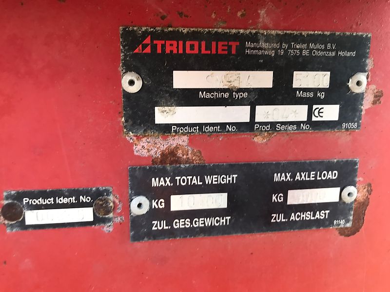 Trioliet 14m3 Voermengwagen