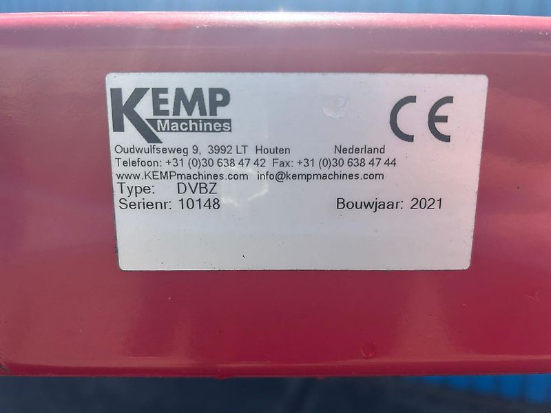 Kemp dubbele voerband veger