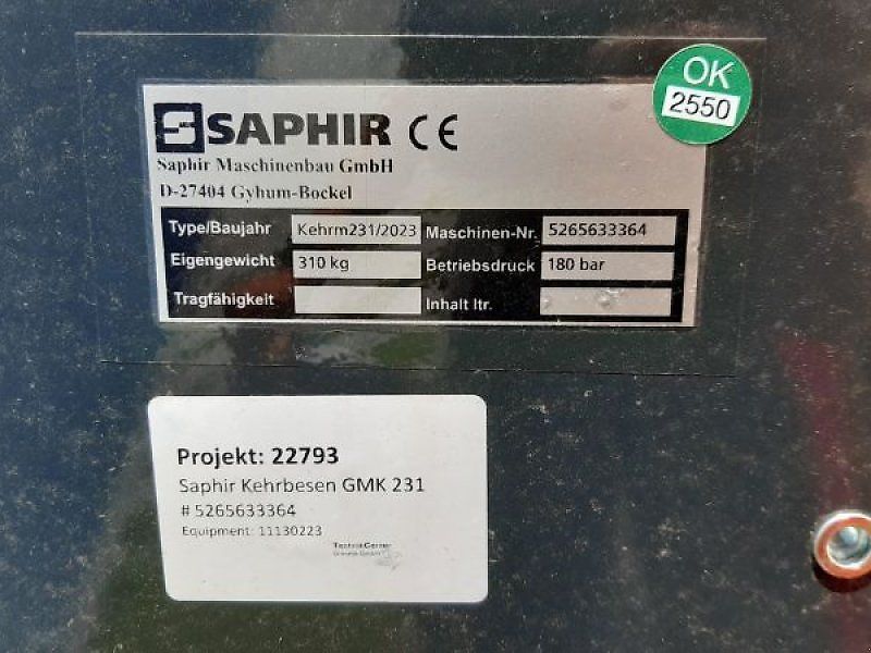 Saphir KEHRMASCHINE GKM 231