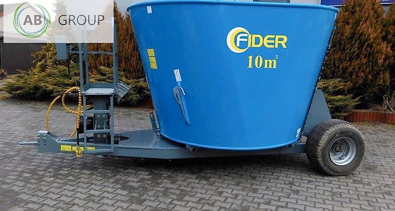 Zamet wóz paszowy Fider 10 m3