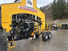 Country Rückeanhänger T70S mit Kran 670 Master