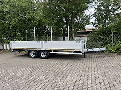 Möslein 14,4 t Tandem- Pritschenanhänger- Tieflader