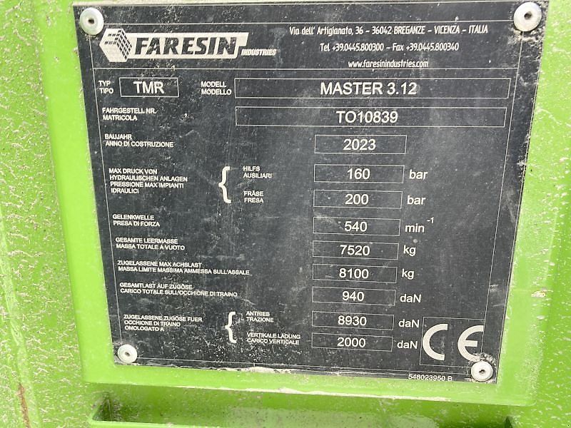 GEBR. FM FARESIN MASTER 3.12