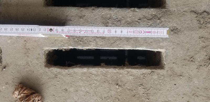 170 Betonspalten, Rinderspalten, Spaltenboden  80 cm x 300 cm aus Umbau L 203, neuwertiger Zustand