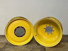 John Deere 15-28 Wiel vast gebruikt 221-275-8 ET-160 JD geel