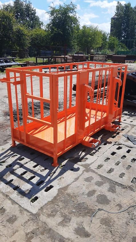 Top-Agro Arbeitsbühne für Gabelstapler Teleskoplader Frontlader !!NEU!! WZK