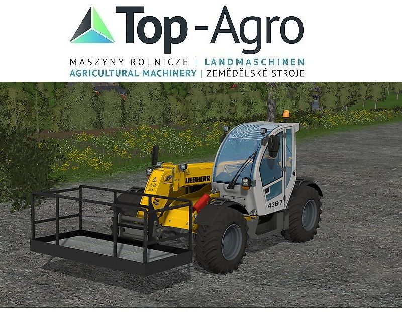 Top-Agro Arbeitsbühne für Gabelstapler Teleskoplader Frontlader !!NEU!! WZK