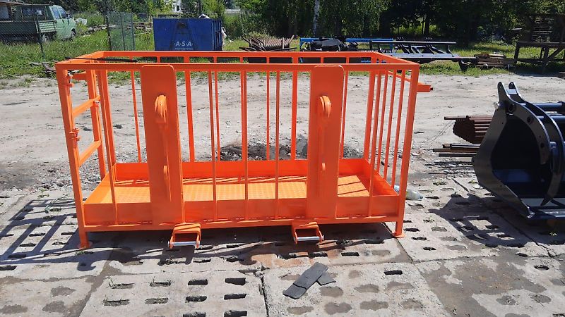 Top-Agro Arbeitsbühne für Gabelstapler Teleskoplader Frontlader 2,4m !!NEU!! WZK