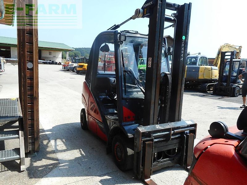 Linde 2 stk linde h25t-02 triplex 5,31m