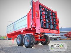 ROLTRANS Manure spreader HELIOS - 8 ton/4 Drums
