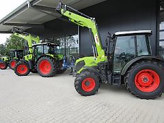 Claas Kompakt Schlepper 75 - 155 PS NEU Traktor Frontlader Allrad