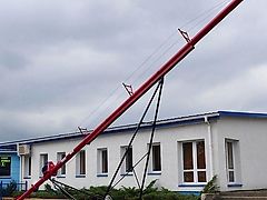 Pom Augustów Getreideschnecke Förderschnecke T447/1, 200mm, 8m