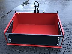 D&D Landtechnika Heckcontainer / Kippschaufel / kostenlose Lieferung