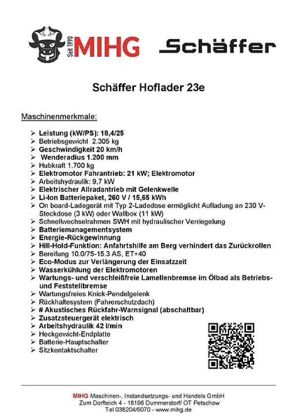 Schäffer 23E MIT KABINE
