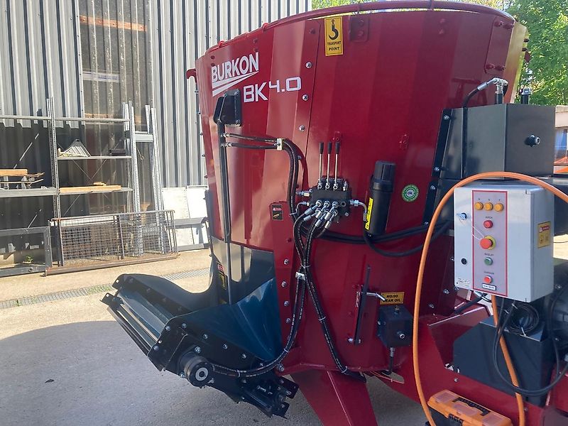 Burkon Futtermischer-4,0m³-Elektromotor-Neumaschine