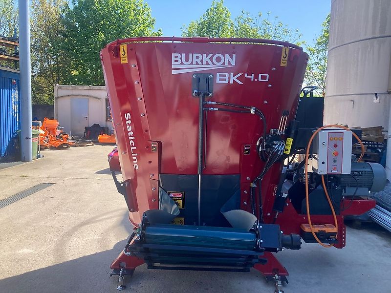 Burkon Futtermischer-4,0m³-Elektromotor-Neumaschine
