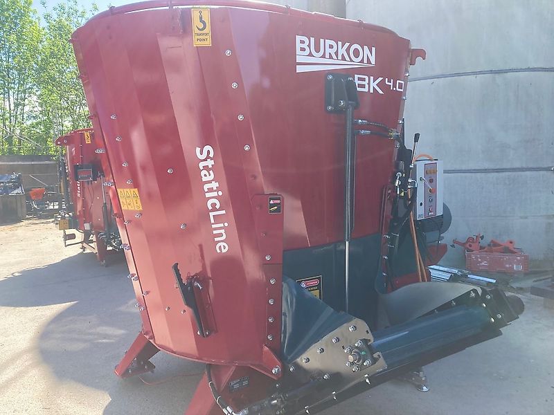 Burkon Futtermischer-4,0m³-Elektromotor-Neumaschine