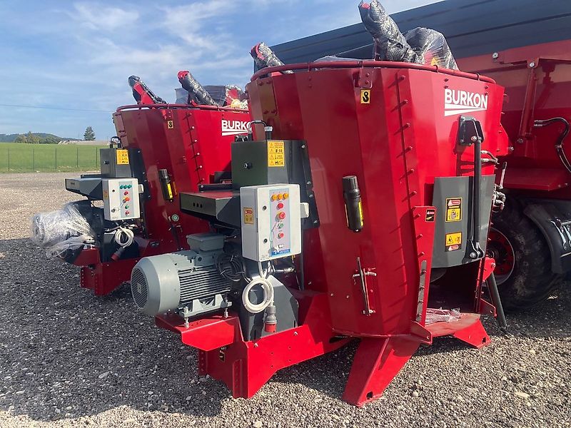 Burkon Futtermischer-4,0m³-Elektromotor-Neumaschine