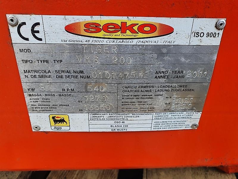 Seko VMS 200 TIGER 20M3