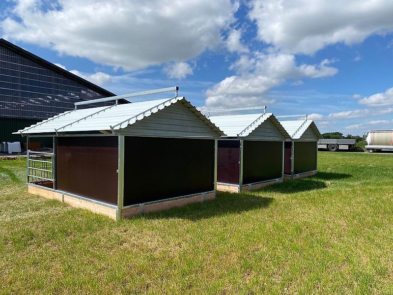 Eigenbau Kälberhütten Mobiler Kälberstall Kälber Iglu Kälbersystem