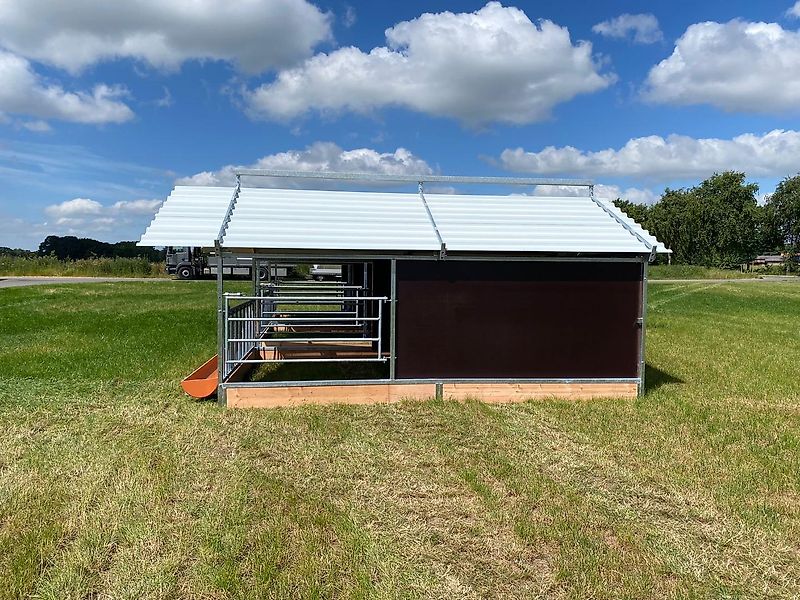 Eigenbau Kälberhütten Mobiler Kälberstall Kälber Iglu Kälbersystem