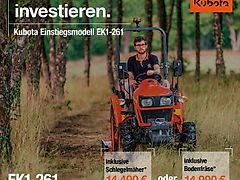 Kubota EK1-261 Aktion