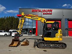 Komatsu PC 78 US / Pyörittäjä, Rasvari, 2 kauhaa