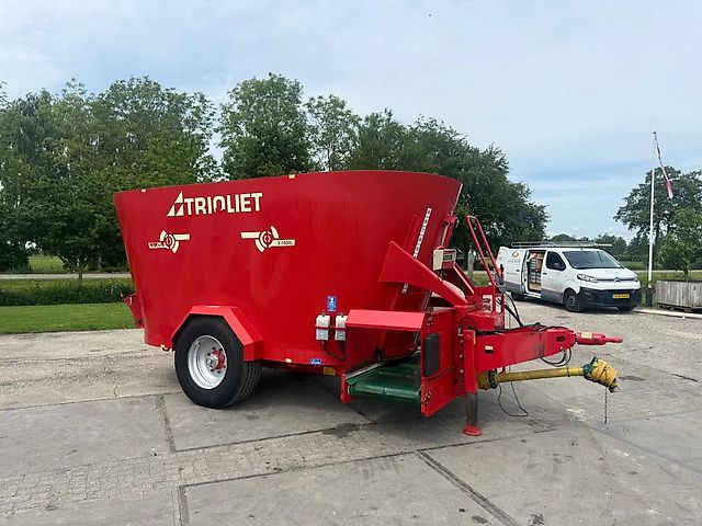 Trioliet Soli mix 16000 16 m3 dubelle vijzel