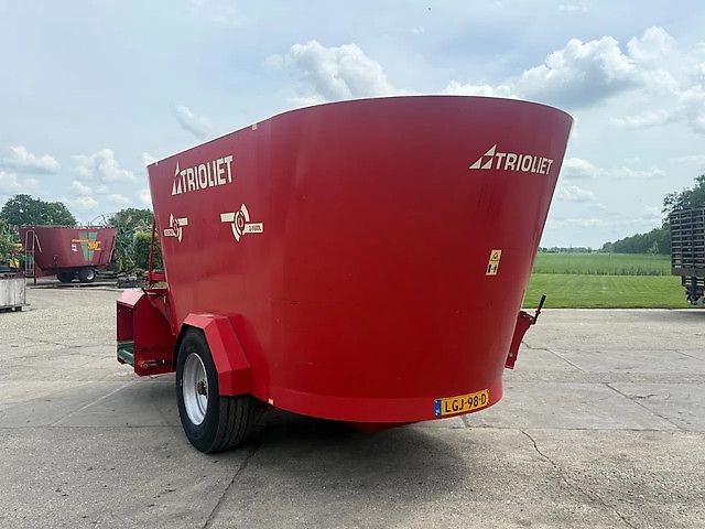 Trioliet Soli mix 16000 16 m3 dubelle vijzel