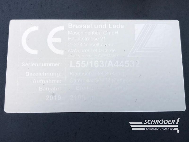 Bressel und Lade KLAPPSCHAUFEL S FÜR CAT / ZETTELMEYER