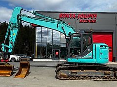 Kobelco SK 230 SR LC-3 / Pyörittäjä, 2-Kauhaa, Rasvari!