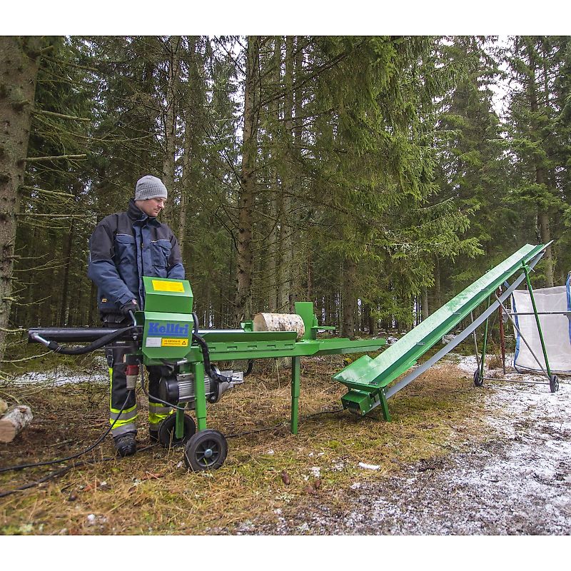 Holzspalter mit Elektroantrieb 70 cm 7T Kaminholzspalter Bennholzspalter Spalter