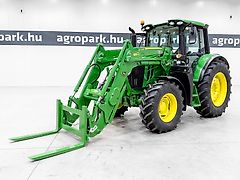 John Deere 6120M AutoQuad, TLS, full RTK, JD 623R frontloader, air brakes