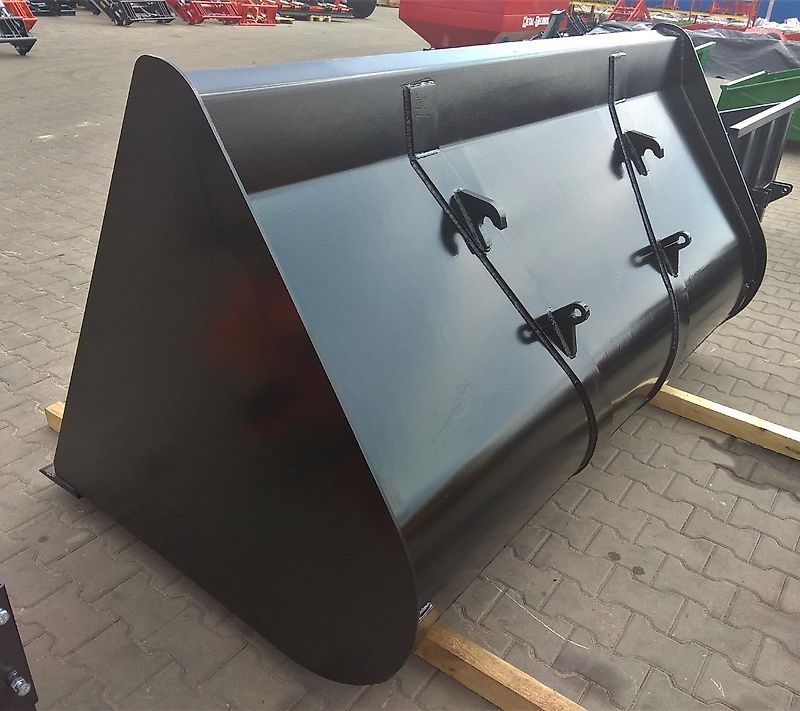 Volumenschaufel für Teleskoplader – 1,80 / 2,00 / 2,20 / 2,40 m – für Schüttgut & Getreide