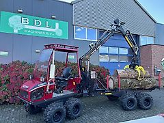 Palms bosbouwkraan ALSTOR 822 uitrijwagen / bosbouwtrailer geproduceerd in Zweden!
