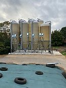 Agritech Futtersilo Silos Kraftfutter Silo Schnecken Spirltechnik Spirale SIA TQS AN