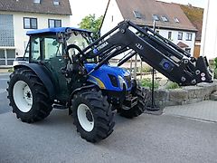 New Holland TN 70 DA mit Trima Ind-Lader, Lastschaltung, EHR. Erst 3200 Std! Sehr guter Zustand!