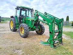 John Deere 6110SE mit frontloader