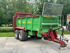 Strautmann VS 16 mestwagen Breedstrooier Mest Compost
