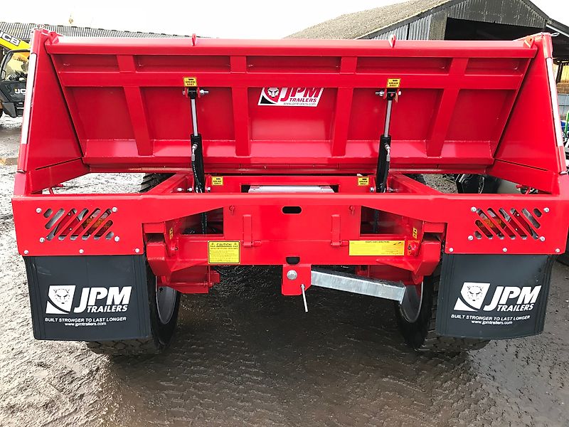 Jpm 14 Tonne Multi Purpose Dump Trailer With Fold Flat Back Door
