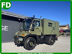 Mercedes-Benz Unimog U300 mit Wohnkoffer und Pritsche , Wechselbar, unter 7500 kg